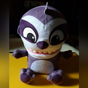 Purple Plush Monster Toy